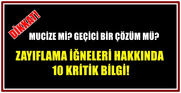 Mucize mi? Geçici Bir Çözüm Mü?
