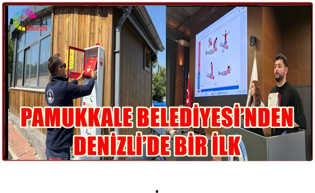 PAMUKKALE BELEDİYESİ’NDEN DENİZLİ’DE BİR İLK