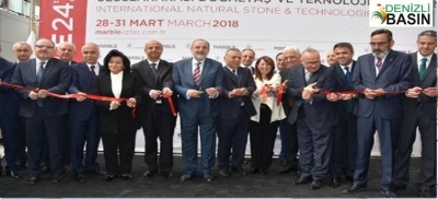 24.İzmir Mermer Fuarı Açıldı