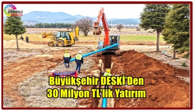 Acıpayam’da Asbestli Borular Tarihe Karışıyor