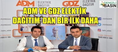 ADM ve GDZ Elektrik Dağıtım'dan Bir İlk Daha