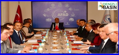 Afet ve Acil Durum Koordinasyon Kurulu Toplantısı Yapıldı