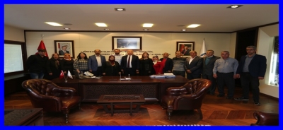 AK Parti Acıpayam İlçe Teşkilatı’ndan Başkan Zolan’a ziyaret