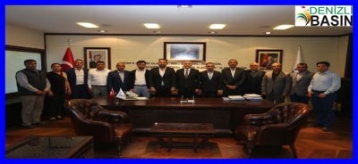 AK Parti Çivril İlçe Teşkilatı’ndan Başkan Zolan’a ziyaret