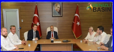 AK PARTİ İL VE İLÇE TEŞKİLATI VALİ KARAHAN’I ZİYARET ETTİ