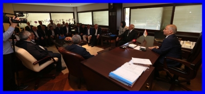 AK Parti Kale Teşkilatı Başkan Zolan’ı ziyaret etti