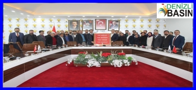 AK Parti Merkezefendi ve Pamukkale İlçe Teşkilatları İl Başkanı Necip Filiz’i ziyaret etti.