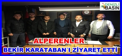 Alperenler Bekir Karadaban’ı Ziyaret Etti