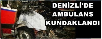 AMBULANS KUNDAKLANDI