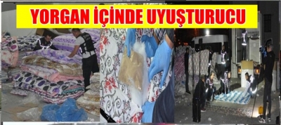 Avrupa Ülkelerine Yorgan İçinde Eroin eSvkine 3 Gözaltı