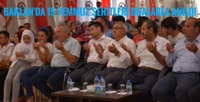 Baklan'da 15 Temmuz Şehitleri Dualarla Anıldı 