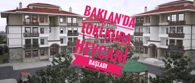 Baklan'da TOKİ Kura Heyecanı 