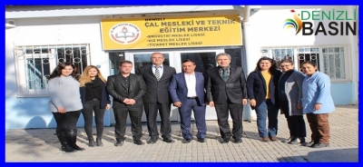 Başkan Akcan soluğu Mezun olduğu Okulda Aldı