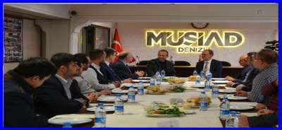 BAŞKAN AKYOL, MÜSİAD’A KONUK OLDU