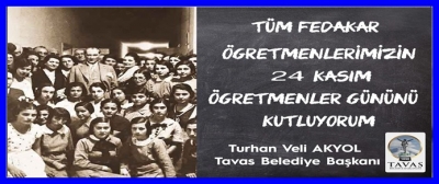 BAŞKAN AKYOL’DAN ÖĞRETMENLER GÜNÜ MESAJI