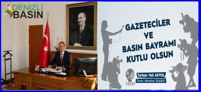 BAŞKAN AKYOL'UN BASIN BAYRAMI TEBRİK MESAJI