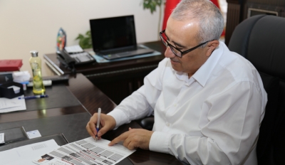 BAŞKAN DERNEĞE ÜYE OLDU