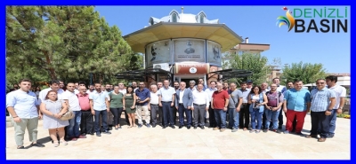 BAŞKAN GÜRLESİN BASIN MENSUPLARIYLA BULUŞTU