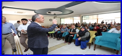 BAŞKAN GÜRLESİN DERTLERE DERMAN OLUYOR