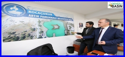 BAŞKAN GÜRLESİN MİLLETVEKİLİ ÖZKAN’I AĞIRLADI