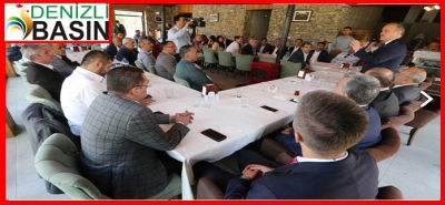 BAŞKAN GÜRLESİN MUHTARLARLA BULUŞTU