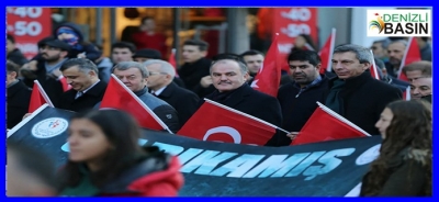 BAŞKAN GÜRLESİN, SARIKAMIŞ ŞEHİTLERİNİ UNUTMADI