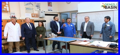 BAŞKAN GÜRLESİN, “TEKNİK MESLEK LİSELERİ DEĞERLİ