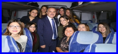 BAŞKAN GÜRLESİN’DEN GENÇLERE DESTEK