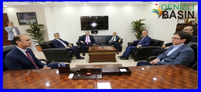 BAŞKAN GÜRLESİN’E İADE-İ ZİYARET