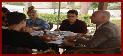 Başkan Özbaş, Üniversite Öğrencilerinin Yanında