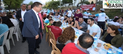 BAŞKAN SUBAŞIOĞLU MERKEZEFENDİLİLERLE İFTAR SOFRALARINDA BULUŞTU