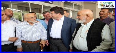 BAŞKAN SUBAŞIOĞLU SEVİNDİKLİLERLE BULUŞTU