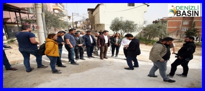 BAŞKAN SUBAŞIOĞLU, YENİMAHALLE’DE ÜST YAPI ÇALIŞMALARINI İNCELEDİ