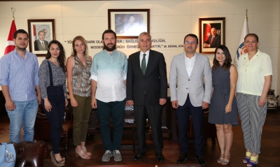  BAŞKAN ZOLAN’A MİMARLAR ODASI’NDAN ZİYARET