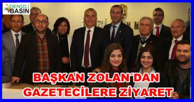 Başkan Zolan'dan Gazeteciler Cemiyeti’ne ziyaret