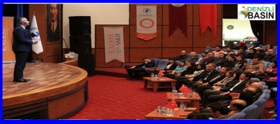 Bekir Develi PAÜ’ye Konuk Oldu