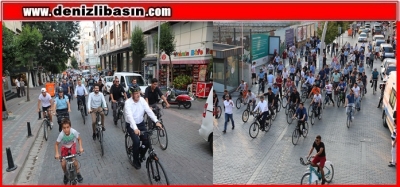 Bisikletle Zeytinburnu’nu 1 Saatte Turladılar