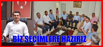 BİZ SEÇİMLERE HAZIRIZ