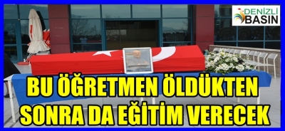 BU ÖĞRETMEN ÖLDÜKTEN SONRA DA EĞİTİM VERECEK