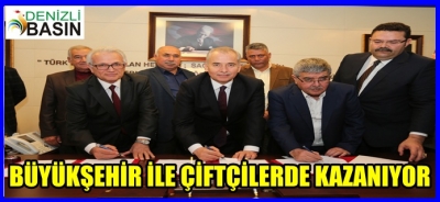 Büyükşehir ile Çiftçiler de Kazanıyor