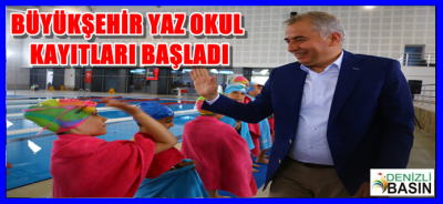  Büyükşehir Yaz Spor Okul Kayıtları Başladı