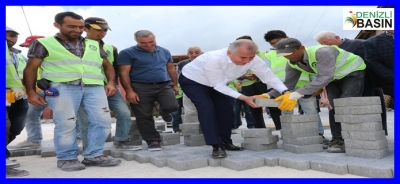 Büyükşehir'den 7,5 milyon metrekare kilit parke taşı