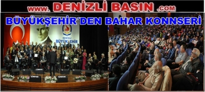 Büyükşehir’den Bahar Konseri
