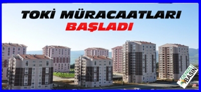 ÇAMELİ´DE TOKİ BAŞVURULARI BAŞLADI