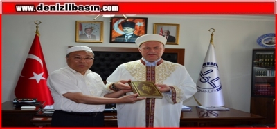 Çin Heyeti, Denizli İl Müftülüğünü Ziyaret Etti