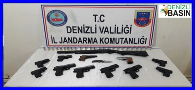 ÇİVRİL ’DE KAÇAK SİLAH OPERASYONU