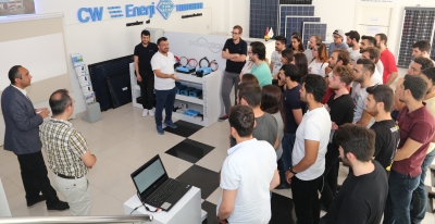 CW ENERJİ GELECEĞİN MÜHENDİSLERİNİ AĞIRLADI