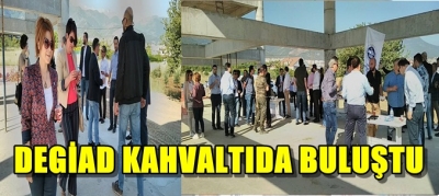 DEGİAD KAHVALRIDA BULUŞTU