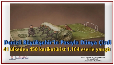 Denizli Büyükşehir’in pasıyla dünya çizdi  