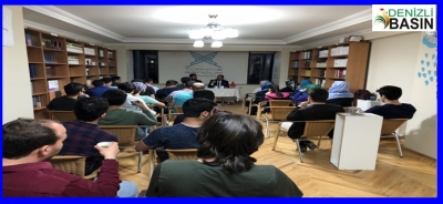 DENİZLİ EMNİYET MÜDÜRÜ TÜGVA’DA GENÇLERLE BULUŞTU